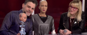 Sophia the Robot, LIttle Sophia, David Hanson at CES 2019 - CNET Interview