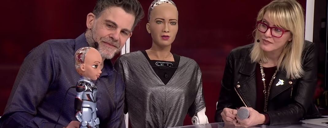 Sophia the Robot, LIttle Sophia, David Hanson at CES 2019 - CNET Interview
