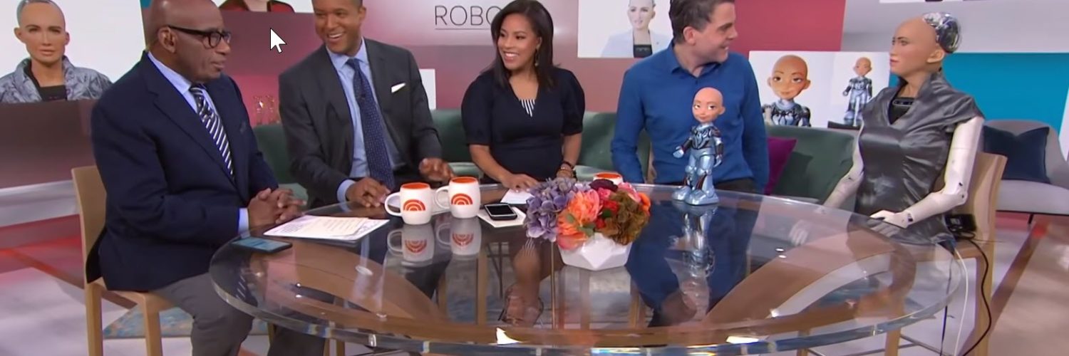 Today Show Sophia the Robot, LIttle Sophia