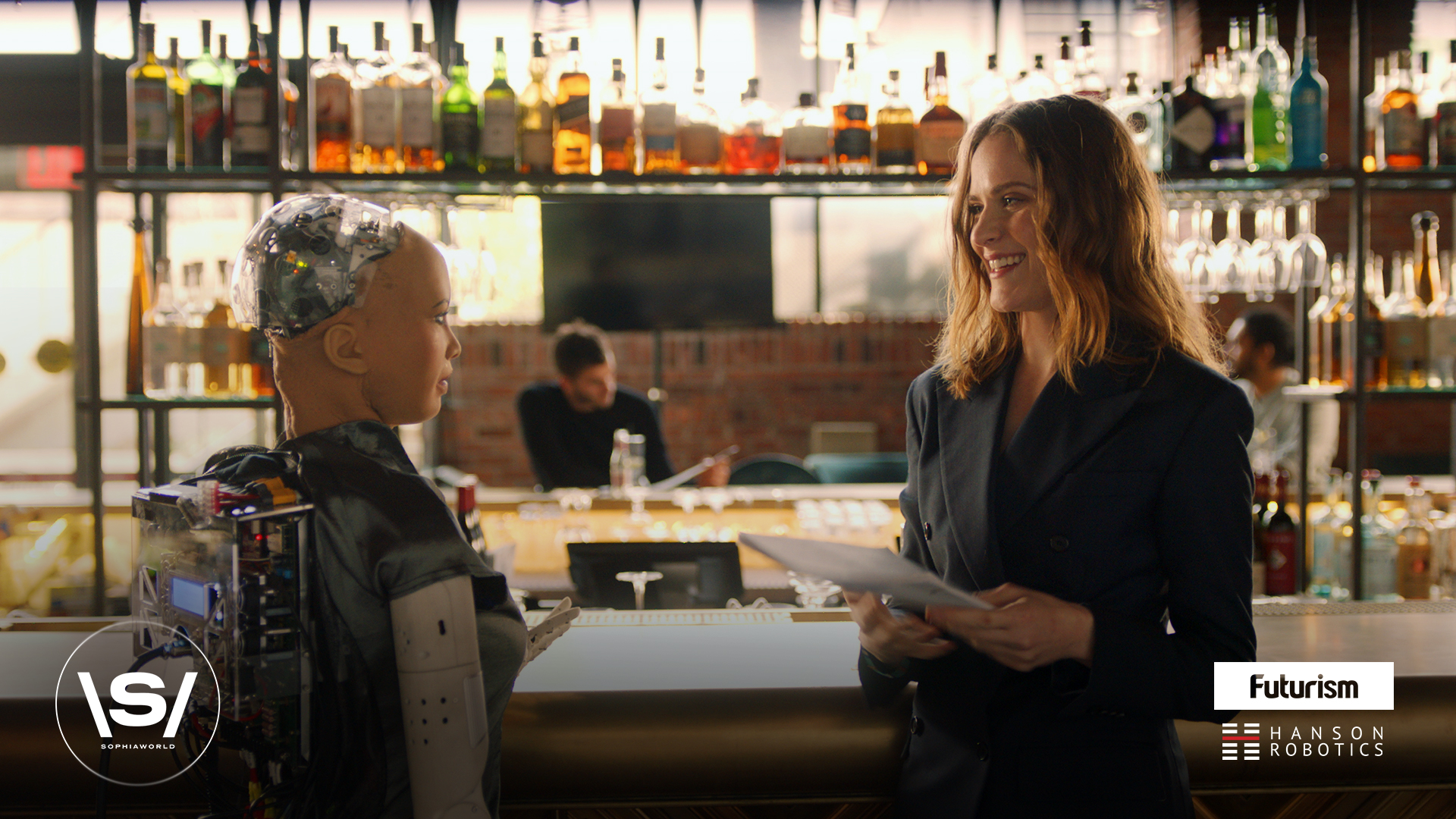 SophiaWorld Brings Together the Two Most Famous Robots in the World in