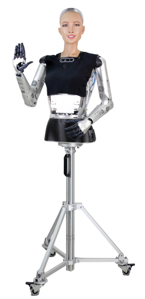 About sophia best sale robot in english